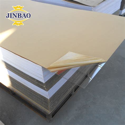 Transparent Plastic Jinbao 1220 2440mm And So On Cast Sheet Acrylic