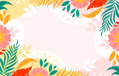 Colorful Floral Background Design 1846807 Vector Art at Vecteezy