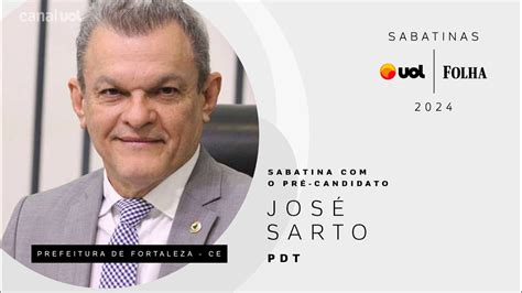 José Sarto pré candidato do PDT à Prefeitura de Fortaleza ao vivo na