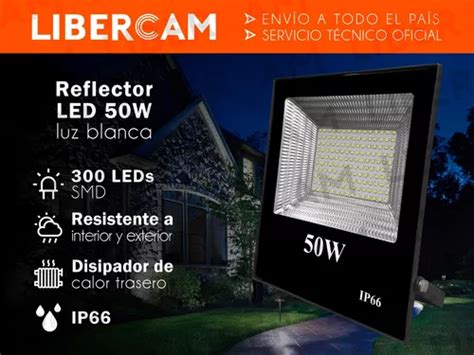 Reflector Led W Exterior Alta Potencia Multiled Ip Frio En Venta En