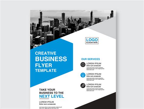 Corporate Business Flyer Template by Md Aminul Islam on Dribbble