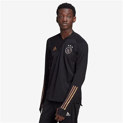 Adidas Ajax Amsterdam Eu Trainingstop Schwarz Nude Pearl