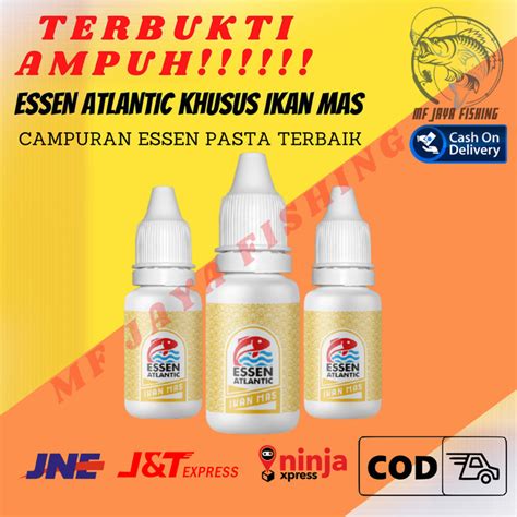 Jual Essen Atlantic Ikan Mas Premium Esen Ikan Mas Paling Ampuh 15ml