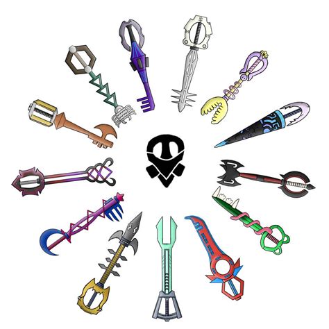 Me And My Friends Keyblades Updated 2023 By Dalivast On Deviantart