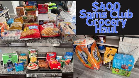 400 Sams Club Grocery Haul Restock YouTube