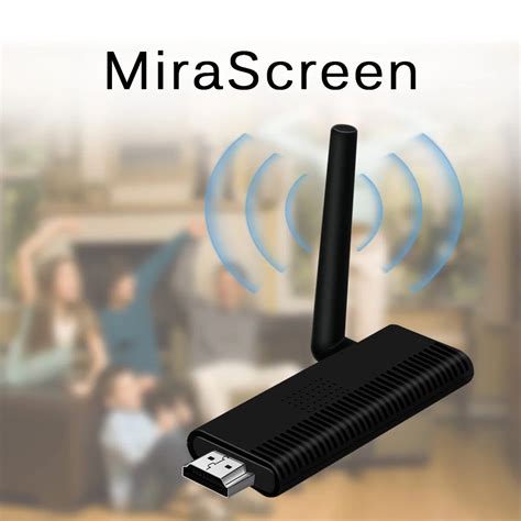 High speed MiraScreen wireless display 1080P Full HD output compatible ...