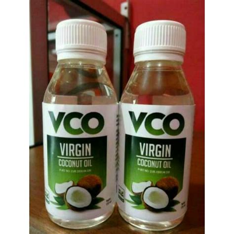 VCO Virgin Coconut Oil 130 ML Minyak Kelapa Murni Special Shopee