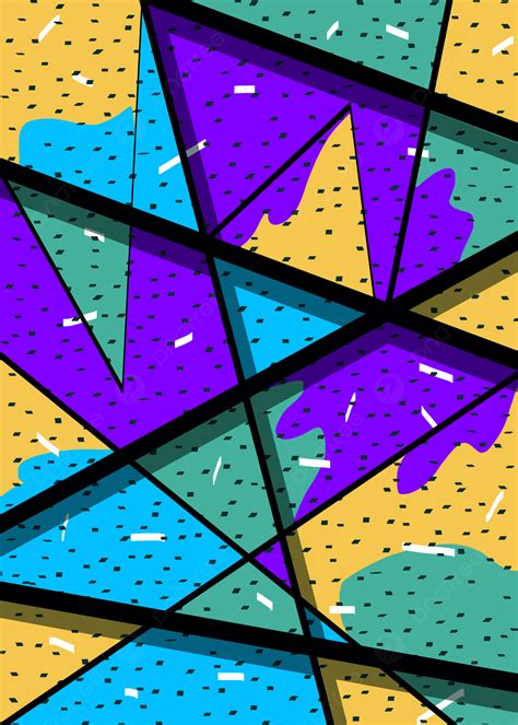 Background Latar Belakang Kreatif Seni Warna Geometris Geometri