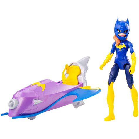 Dc Super Hero Girls Batgirl 6 Inch Action Figure With Batjet