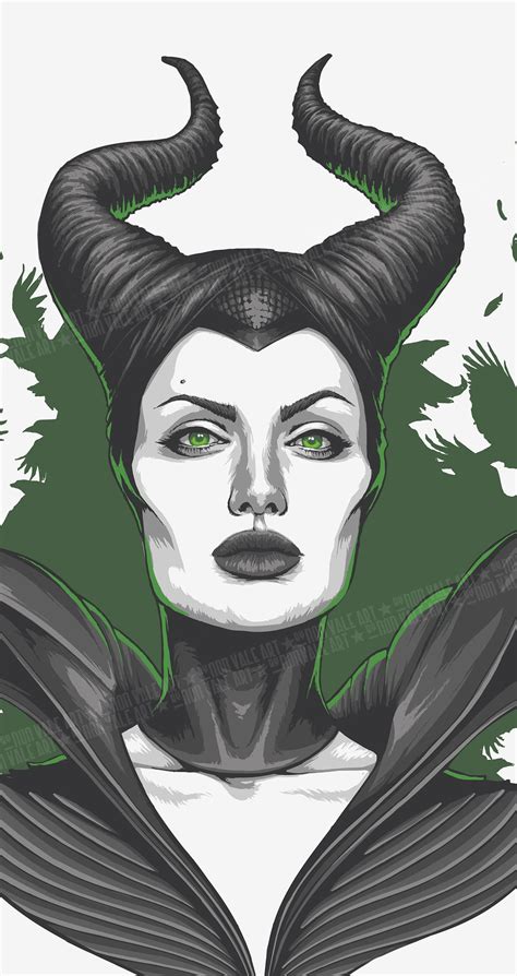 MALEFICENT On Behance Maleficent Art Disney Art Drawings Art