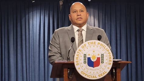 Sen Bato Dela Rosa Saludo Sa Naging Pahayag Ni Pangulong Ferdinand R