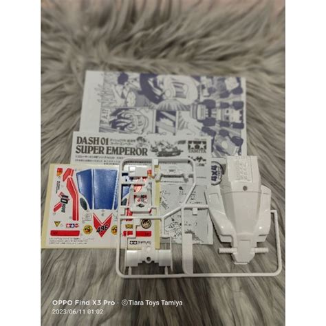 Jual Tamiya Bodi Body Dash Super Emperor Decal Manual