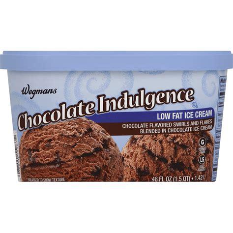 Wegmans Chocolate Indulgence Low Fat Ice Cream 48 Fl Oz Delivery Or