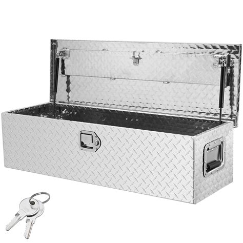 Vevor Heavy Duty Aluminum Truck Bed Tool Box Diamond Plate Tool Box