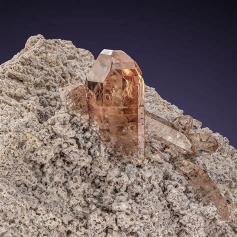 Wendel Minerals Item 688 Topaz Thomas Range Juab Co Utah USA