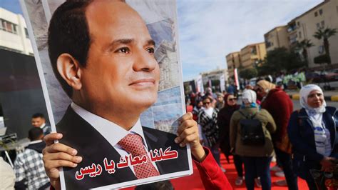 Egypt S El Sisi Sweeps To Third Term As President With Of Vote