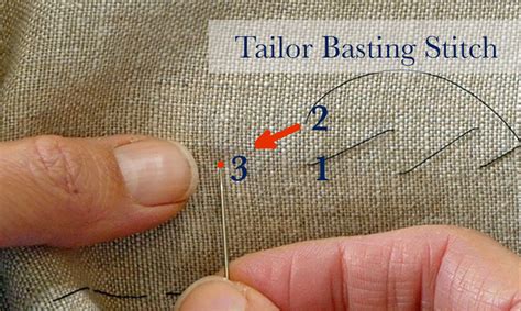 Sewing By Hand Even Basting Uneven Basting Tailor Basting The