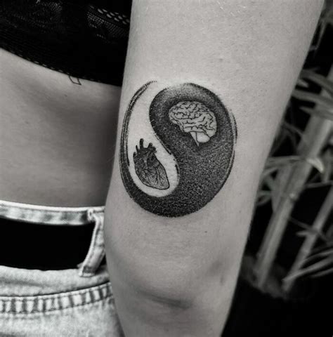 80 Yin Yang Tattoos To Embrace The Duality Of Life Bored Panda