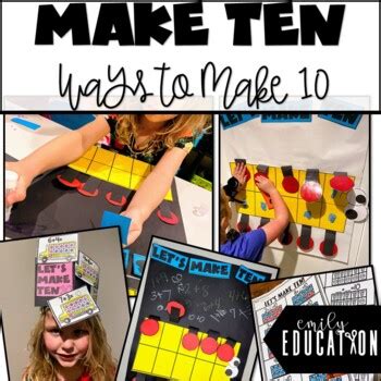 Ways To Make Ten Craft Worksheets Anchor Chart Addition To Make