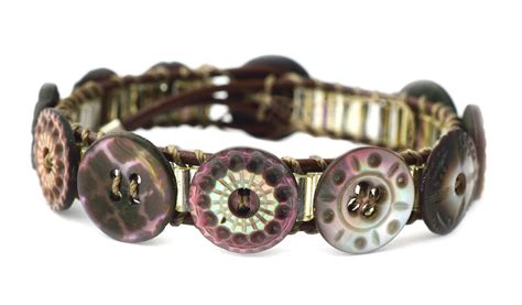 Antique Button Bracelets By On U Jewelry