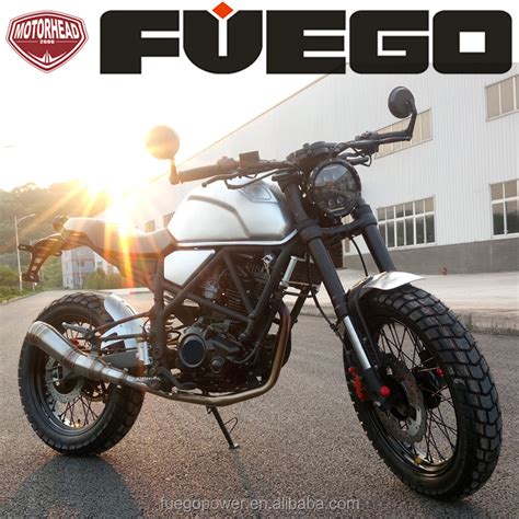 Enduro Naked Cafe Racer Motorcycle Scrambler Cc Oil Cooled With