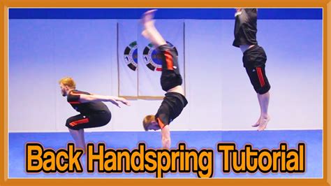 Back Handspring Tutorial Flick Gnt How To Youtube