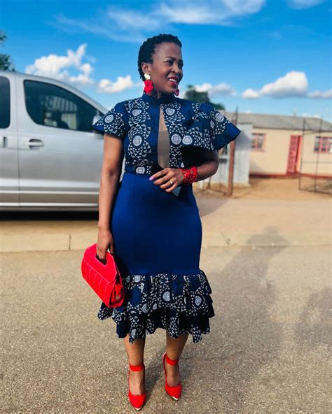 Shweshwe Traditional Attire 2023 For African Women Shweshwe