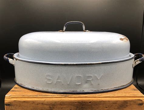 Vintage Savory Roasting Pan Etsy