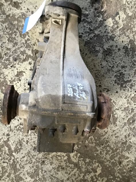 Rear Differential Audi A Allroad C Fh Tdi Quattro B