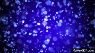 8K Classic Moving Background - Blue Relaxing Bokeh Stars on Make a GIF