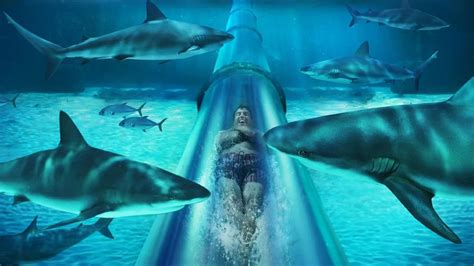 Thrill Filled Shark Slide Experience At Aquaventure Dubai
