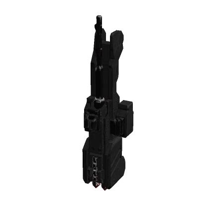 Handheld Rocket Launcher Gun Black Roblox