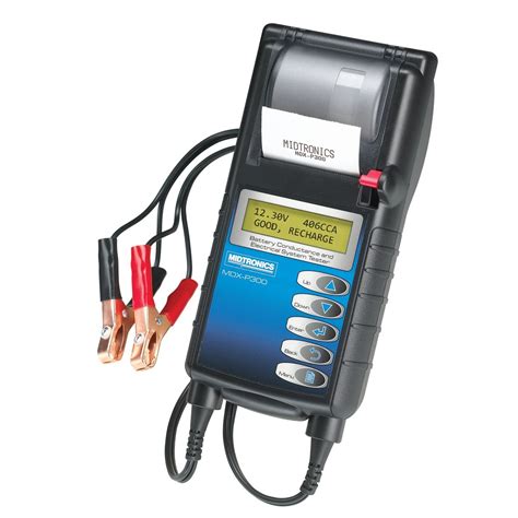 Battery Starting Charging System Tester And Printer By Midtronics MDX P300