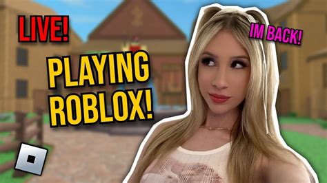 Playing Roblox Come Join Me Youtube