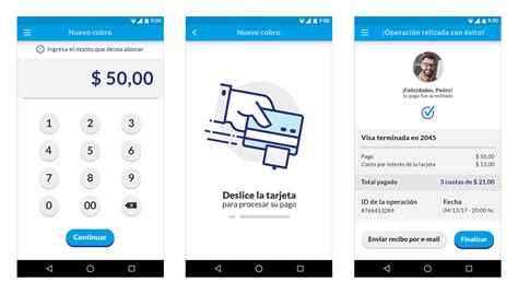 Dise O Ux Ui De App De Pago M Vil Behance