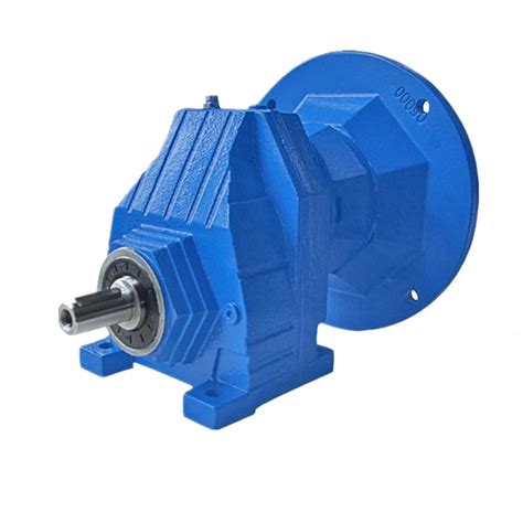 R Series Helical Electric Motor Speed Reducer Helical Three Stage