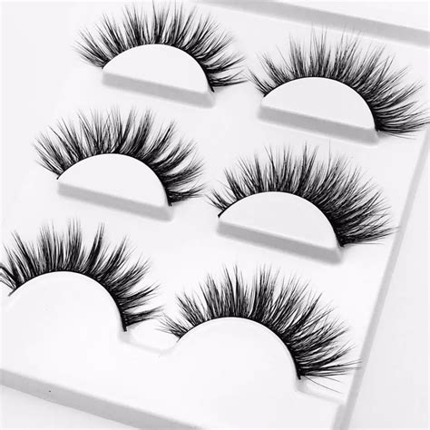 New Pairs Nat Rliche Falsche Wimpern Gef Lschte Wimpern Lange