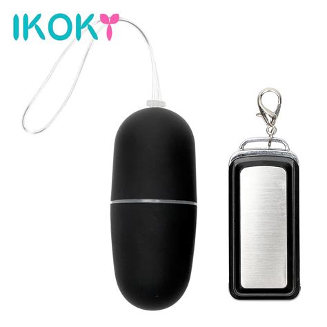 IKOKY Vibrating Egg Body Massager Wireless Remote Control Vibrator Sex Toys For Women