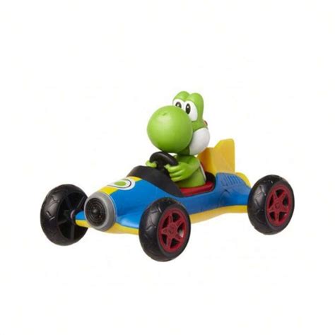 Jakks Pacific Super Mario Kart Racers Wave Yoshi Vehicle Race Car