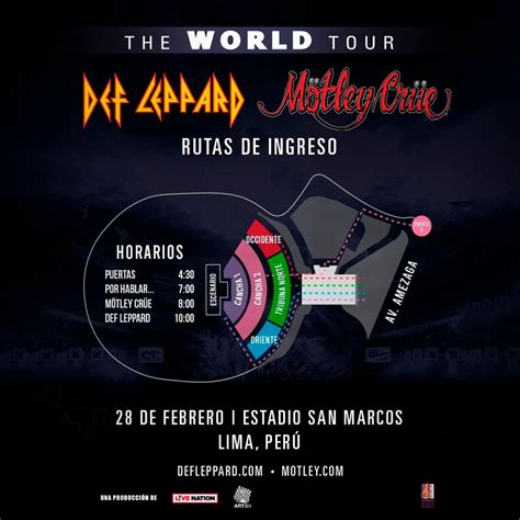 Teleticket On Twitter ¡prepárate Para Escuchar En Vivo A Def Leppard