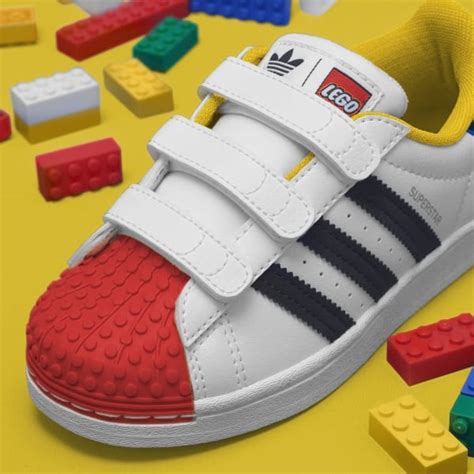 Adidas Superstar X Lego® Shoes White Adidas Belgium