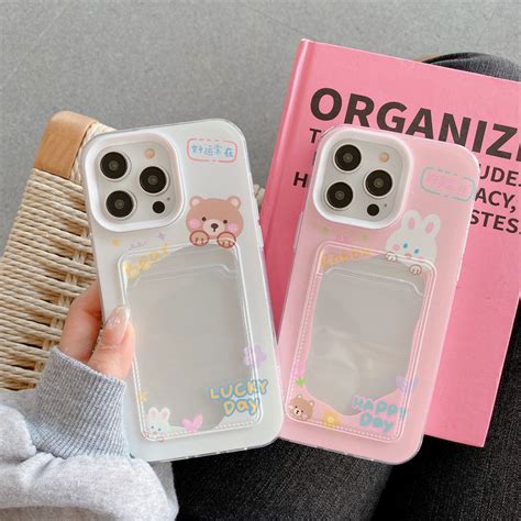 Jual Card Holder Terbaru Cantik Kelinci Case Infinix Note Pro Smart Hot I Hot G