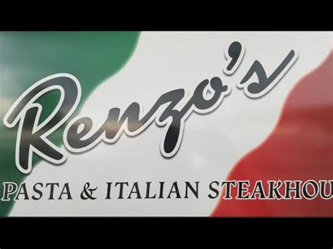 Renzos Italian Pasta And Steakhouse In Fayetteville And Springdale