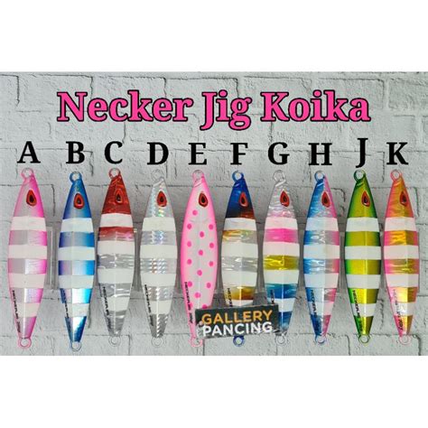 Jual Metal Jig Necker Jig Koika Copy G Shopee Indonesia