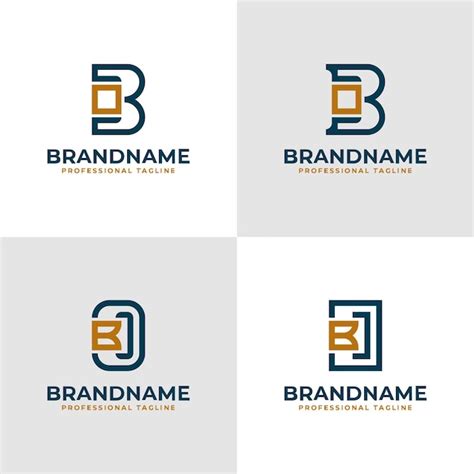 Premium Vector Elegant Letter BO And OB Monogram Logo Suitable For