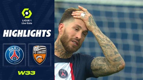 PARIS SAINT GERMAIN FC LORIENT 1 3 Highlights PSG FCL