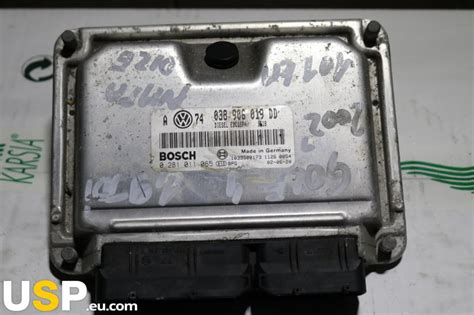 ECU MOTORNI RAČUNALNIK VW GOLF 1 9 TDI