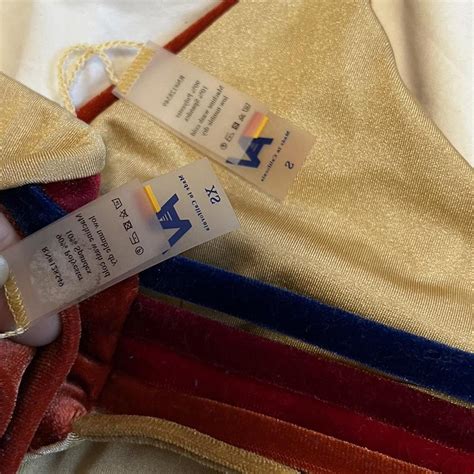 Aviator Nation Velvet Rainbow Bikini Set Bottoms Depop