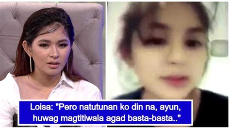 Loisa Andalio Opens Up About Her Rumored Video Scandal Kamicomph