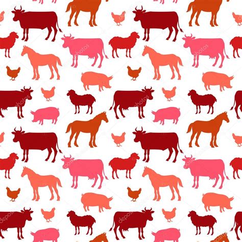 Farm Animal Wood Patterns